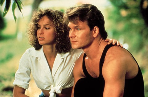 'Dirty Dancing' featuring Jennifer Grey and Patrick Swayze.