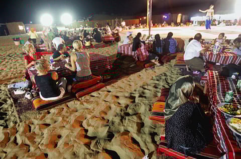 No permission needed for weekend camping in desert