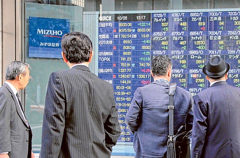 How global stock markets, especially tech shares, are faring show the disconnect between data on the ground and what investors want to make of it.