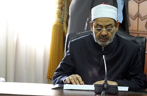The Sheikh of Al Azhar Ahmed Al Tayeb