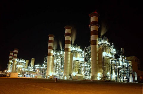 One of the plants of the Abu Dhabi National Energy Company (TAQA). Shareholders of Taqa on Wednesday voted in favour of the company’s proposed merger with Abu Dhabi Power Corporation.