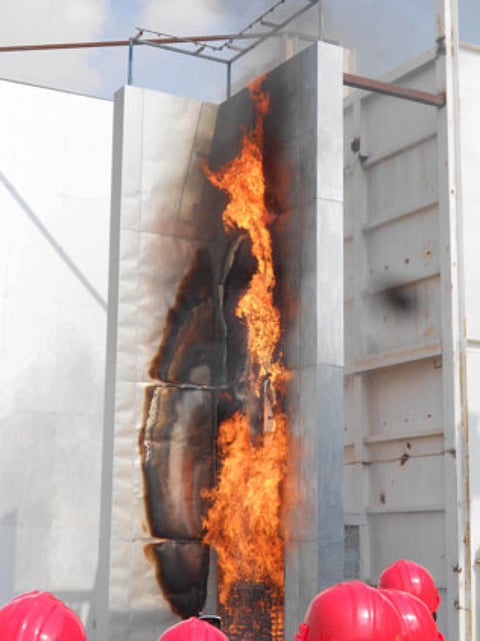 Non-fire-rated building exteriors are death traps