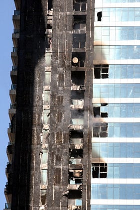 Residents come together to help JLT fire victims