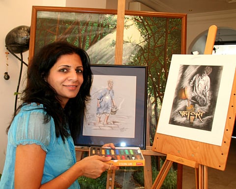 Tea sellers to go on display in Oman painting exhibition