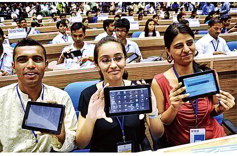 India offers some of the world's cheapest tablets, aimed at university students for digital learning