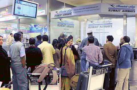 Kuwait International Airport recorded a 1 per cent decline in passenger traffic in 2024.