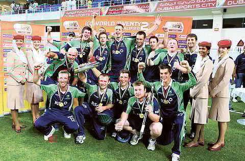 The Ireland team.