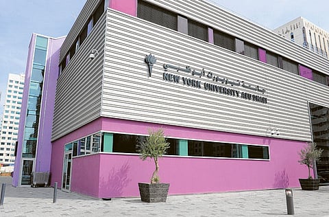 The campus of New York University Abu Dhabi.