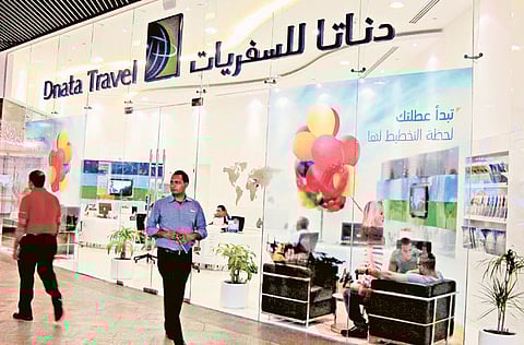 A Dnata outlet at Dubai Mall.