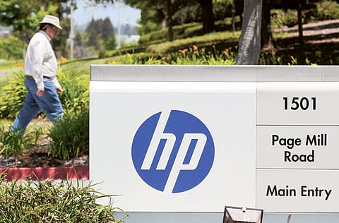 The HP headquarters in Palo Alto, California.