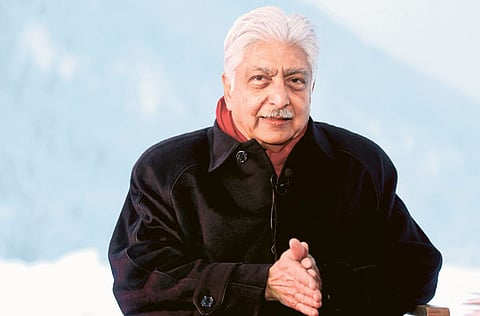 Azim Premji, chairman of Wipro.