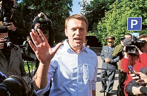 Top Russian opposition leader Alexei Navalny (File image)