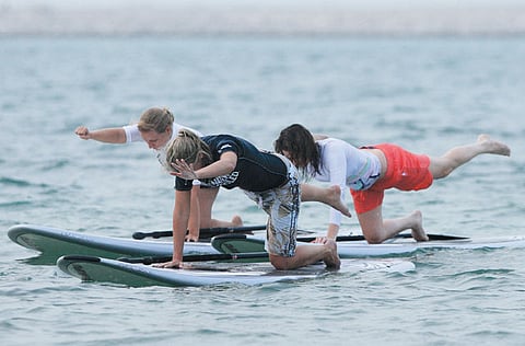 Water sports competitions resume in Dubai
