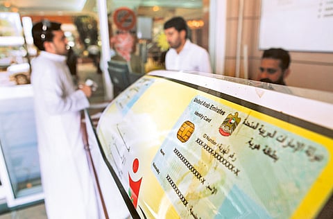 An Emirates ID typing centre in Dubai. Picture for illustrative purposes only.
