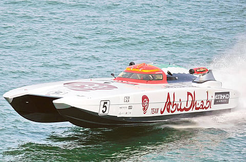 Courtesy: Abu Dhabi International Marine Sports Club
