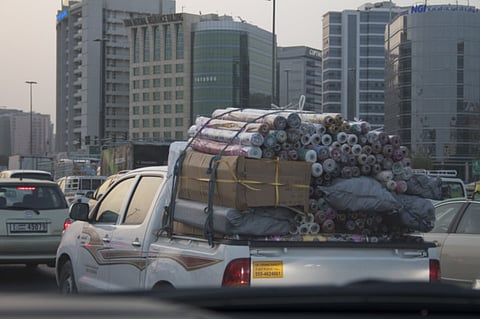 Avoid accidents by securing loads during transport