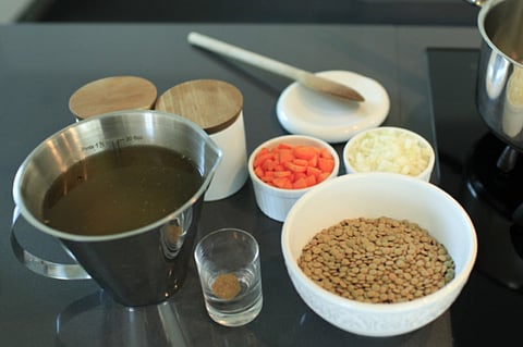 Lentil soup
