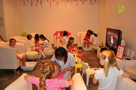 Spa parties for kids