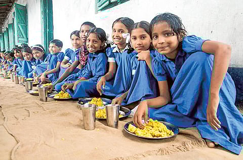 File photo of a school feeding programme in Bangladesh by Dubai Cares and Global Alliance for Improved Nutrition. Photo for illustrative purpose only.