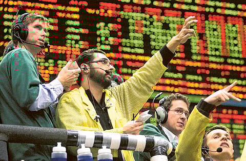 Tim Boyle/Bloomberg News