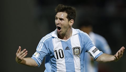 Argentina’s talismanic captain Lionel Messi was a guiding force behind team's 2-0 win against Peru on Tuesday.