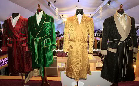 Men’s silk robes: The suit’s little brother