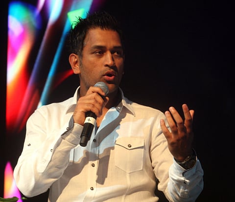 Captain Cool spreads cheer with own perfume launch