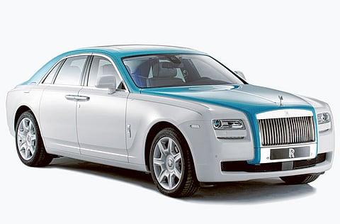 A Rolls-Royce Ghost. Photo for illustrative purposes