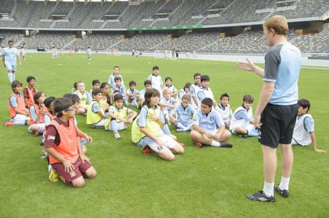 The world at Man City's feet