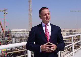 Things were going swimmingly well in Etihad's turnaround plans... before COVID-19 came calling. Pictured here is Tony Douglas, CEO of Etihad.