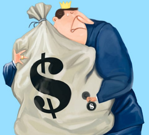 Rich should stop hard-work claims