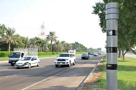 The radar can catch heavy vehicles driven at speeds above 40km/hr, and light vehicles driven at speeds above 60Km/hr. Picture for illustrative purposes only.