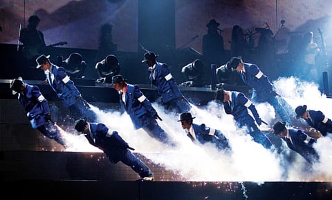 Behind the scenes at Dubai Michael Jackson show