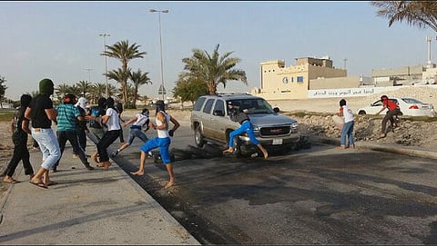 Bahrain teen stable after roadblock bid injury