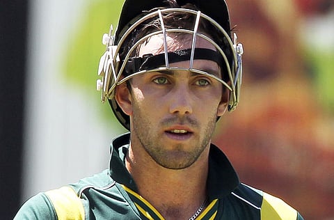 Australian cricketer Glenn Maxwell
