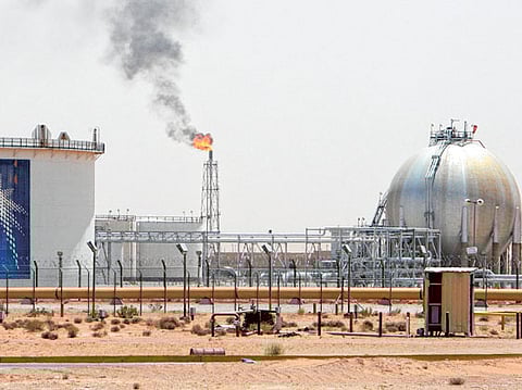 Khurais oilfield in Saudi Arabia.