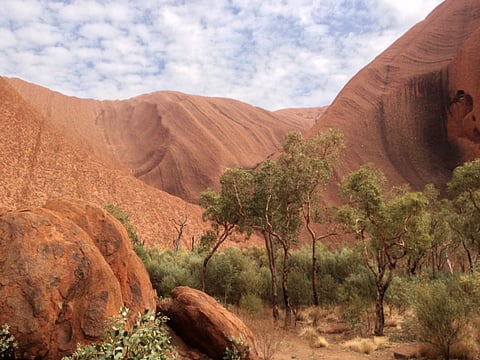 Uluru rocks
