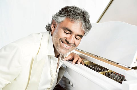 Andrea Bocelli in Abu Dhabi: 'Many people look without seeing'