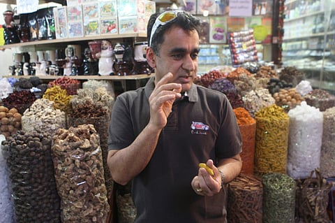 Chef Vineet Bhatia trawls Deira Old Spice Souq in Dubai