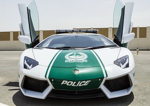 The complete list of Dubai Police's luxury cars