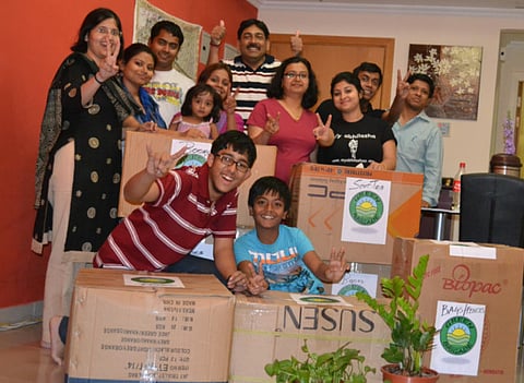 Green Brigade helps provide tools for education