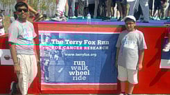 Sprint for a cause at Terry Fox Run