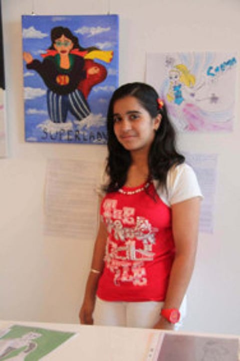 ‘Make your own superhero’ art competition is a hit