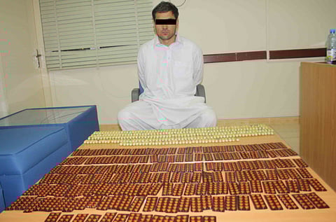 Three infiltrators caught with drugs in Oman