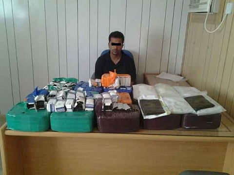 Drugs seized in Oman