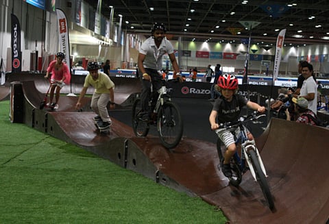 Dubai Sports World: It’s a different world in there