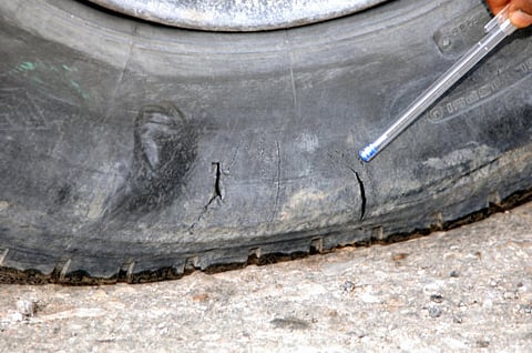 As part of its Safe Traffic Summer campaign, the police have advised motorists to check their tyres to ensure that they are safe