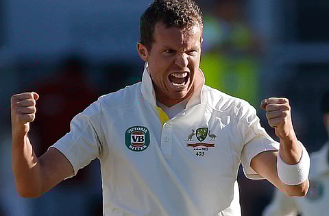 Australia's Peter Siddle.