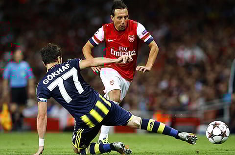 Santi Cazorla was a big player for Arsenal