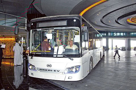 Electric buses will soon be on the roads in Pakistan following an agreement reached with China. Photo for illustrative purposes only.